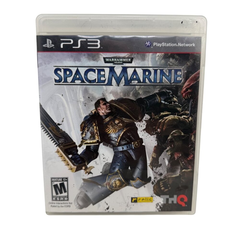Playstation 3 PS3 - Warhammer 40k Space Marine - CIB - Tested/Works - Picture 1 of 4